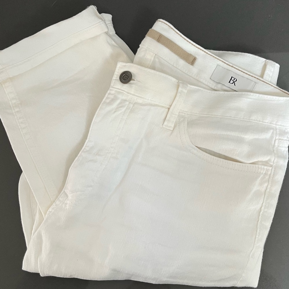 White BR Jeans